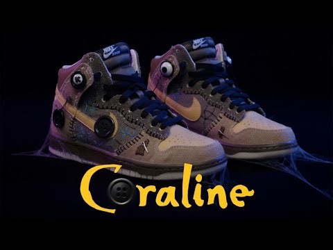 Super rare Coraline dunk’s from Developer Boring on foot review
