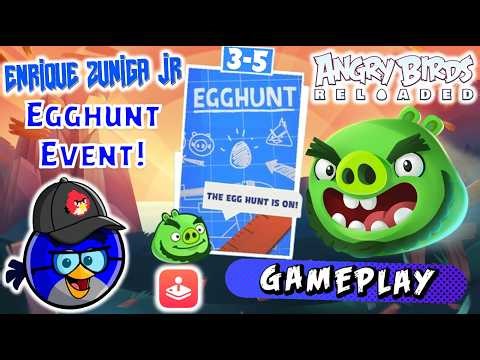 FIRST TIME PLAYING EGGHUNT EVENT! 🥚 - Angry Birds Reloaded Gameplay (Apple Arcade)