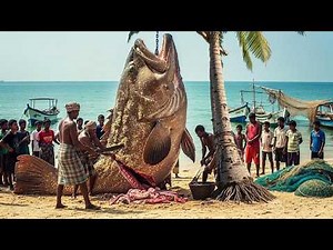 Incredible Lobster Catch in Rough Seas – Biggest Catch in a Lobster and Grouper Cage