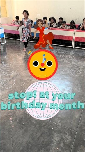 Maths activity #2nd class short##My diary"stop at your birthday month#school AP
