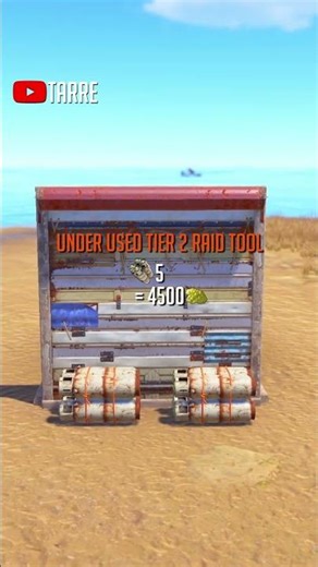 Tier 2 Raid Tool BROKEN in Rust #rust #rustclips