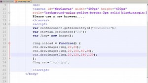 HTML5 canvas tutorial Images using inline css & javascript in Urdu Hindi