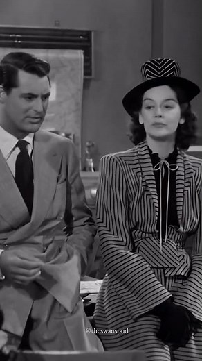 Cary Grant and Rosalind Russell in "His Girl Friday (1940), directed by Howard Hawks.