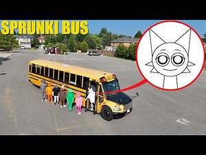 IF YOU EVER SEE THE SPRUNKI SCHOOL BUS, DO NOT ENTER IT AND RUN! (CURSED SPRUNKI)