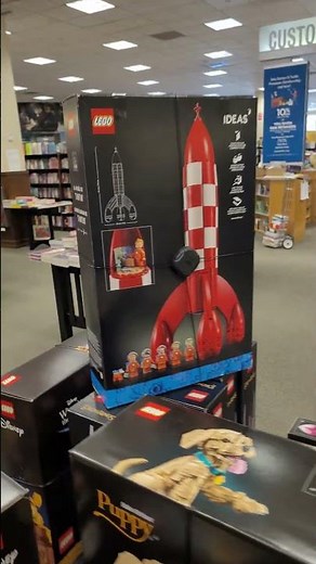 Tintin Moon Rocket in lego form with over 1,280 pieces at about $160 in Pittsburgh?