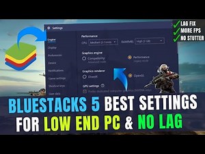 Bluestacks 5 Best Settings for Low End PC ⚙️ | 100% Headshot & Smooth Gameplay 🔥
