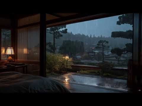 The Deepest Sleep Ever: Heavy Rain Sounds on a Window for Insomnia Relief & Focus 9 Hours.