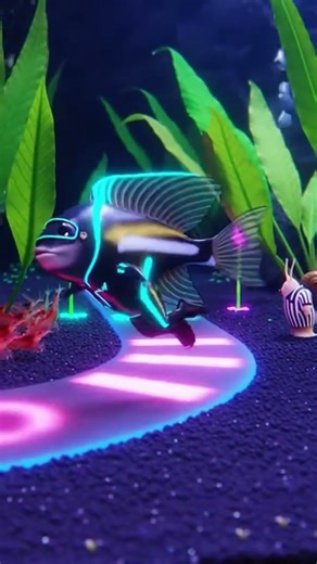 Black Neon Tetra Wins Neon Night Grand Prix
