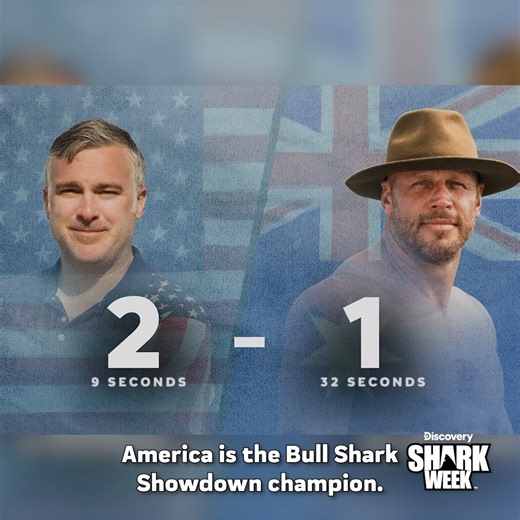 Shark Week on Instagram: "America's bull sharks take the crown 👑 #SharkWeek"