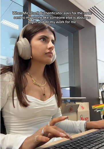 Microsoft Authenticator Login Issues and Office Humor