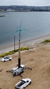 11 reactions | This 12kW Portable Wind Turbine Generator Powers Remote Areas Easily #windturbine #portable | Gadgetxplore | Facebook