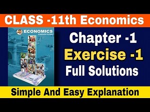 Class -11th Economic Chapter 1 Exercise Full Solution || Atul Sir || Maharashtra Board