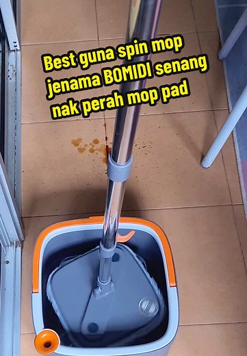 Cara Guna Spin Mop BOMIDI: Panduan Lengkap