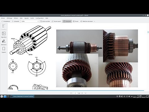 EP2# Constitution et principe de fonctionnement de la machine à courant continu