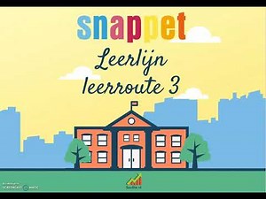 Snappet Leerlijn leerroute 3