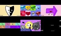 Mix of 6 videos from youtube : Bfdi Auditions 36 Parison