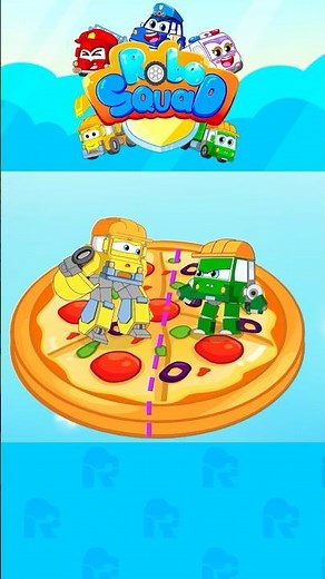 Can you Share Yummy Pizza | Sharing is Caring Songs | Good Manners | RoboSquad Kids Song #shorts