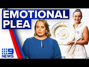 Jelena Dokic's emotional speech after Ash Barty Triumph | 9 News Australia