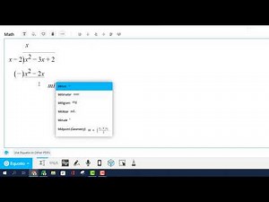 Solving Polynomial Long Division