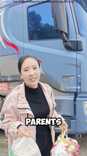 From Family Time to Highway Life🤯 #short #from #family #time #highway #life #girl #truck #facts