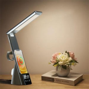 [Hot Item] Multifunctional Fast Charging Wireless Charger LED Light Desk Lamp