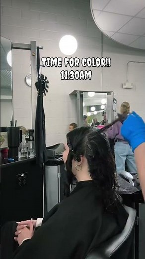 A day in cosmetology school