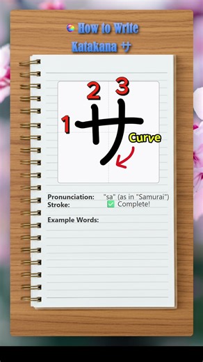 Master Katakana Sa in 3 Easy Steps!