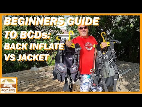 BCD Styles: Jacket, Back-Inflate, Hybrid [Beginner's Guide]