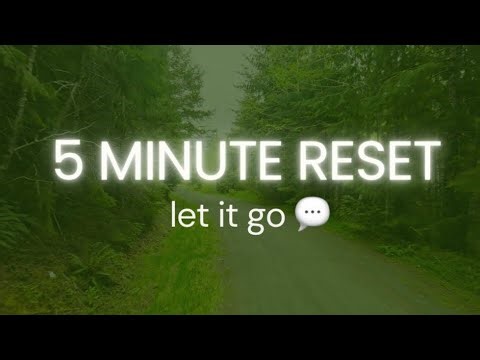 5 Minute Reset After a Difficult Conversation 💬