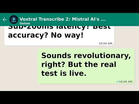 Voxtral Transcribe 2: Mistral AI's Bid for Real-Time, Open-Source Speech Dominance
