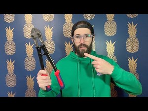 Workpro 14" bolt cutter review!