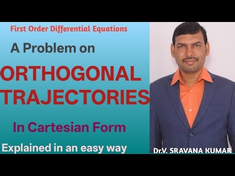 Orthogonal Trajectory in telugu @VATAMBEDUSRAVANKUMAR 