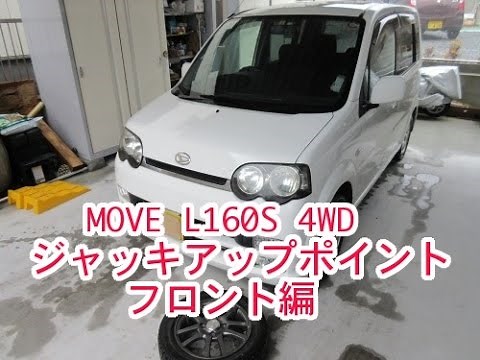 ムーヴ フロントジャッキアップポイント