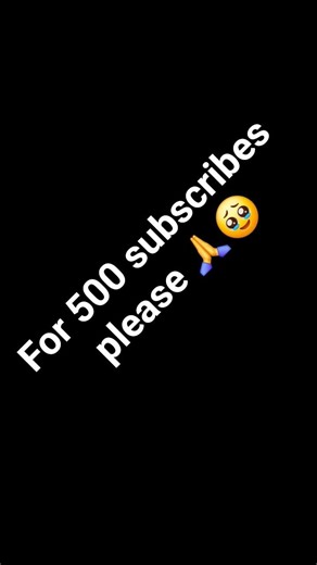 for500 subscribe please