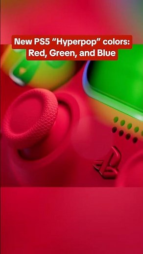 New PS5 console covers and controllers are coming in Techno Red, Remix Green, and Rhythm Blue. #ps5