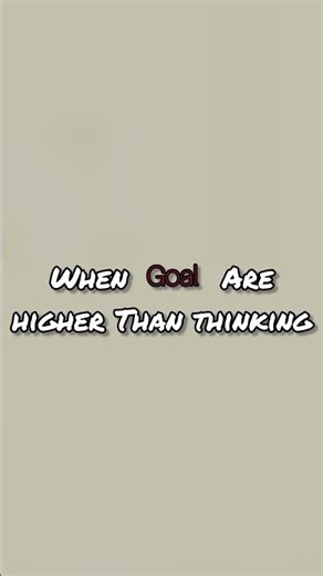 THINK LESS, AIM HIGHER #art #viral