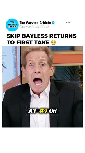 SKIP BAYLESS BACK ON FIRST TAKE 🤣 #shorts