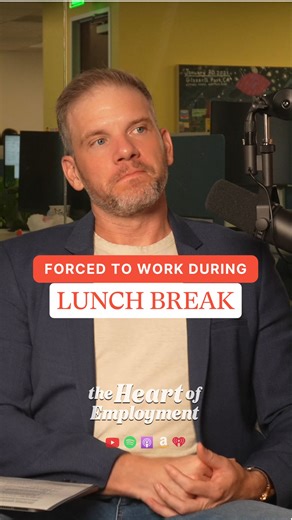 331K views · 1.3K reactions | Is it legal to be forced to work during your lunch break? #California #EmploymentLaw | D.Law | Facebook