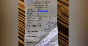 Waitress gets $2,000 tip then manager says “you're never going to get it”