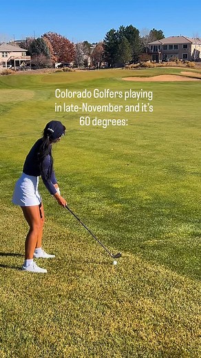 It’s been soooo warm here in the Denver area - we haven’t gotten our first snow yet! Usually I’d be sad and staring out my window at the snow I need to shovel in the driveway… so thankful for golf right before Thanksgiving 🩷⛳️🏌🏽‍♀️✨#golf #colorado #coloradogolf #thankful #thanksgiving | Jolene Barber Wong