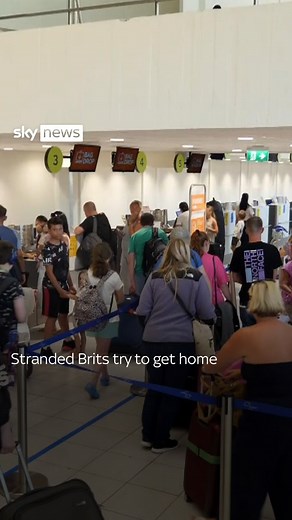 13K views · 29 reactions |  Hundreds of stranded holidaymakers try...