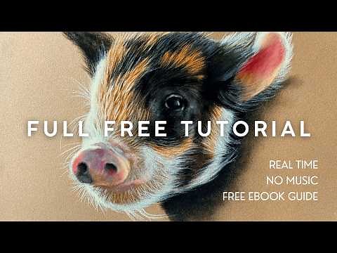 How To Use Pastel Pencils PROPERLY - Full Tutorial