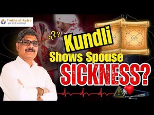 Spouse Health In Astrology | Spouse's Health Through Astrology | TRuths Of Astro #spouse #birthchart