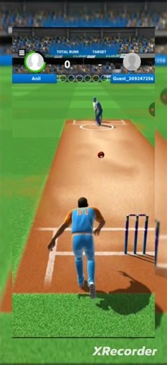 Cricket league balling tricks #cricket #games