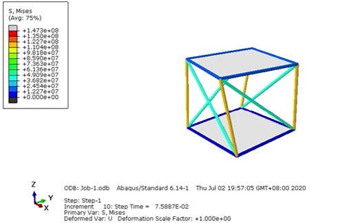 具有双稳态特性的origami单体结构