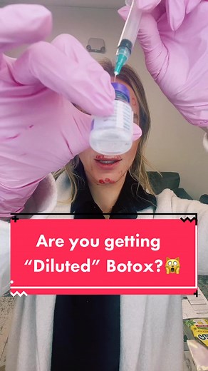 Diluted VS reconstituted #botox #botoxtips #medspa #aesthetics #michigan