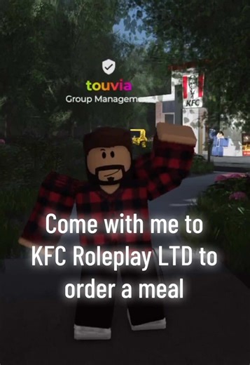 Come with me to get a meal at KFC Roleplay | LTD #roblox #robloxfyp #restaurant #kfc #roleplay