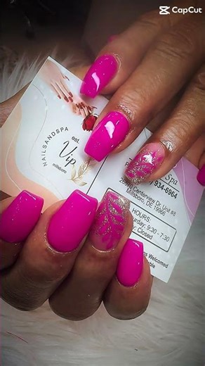 Pink color with leaf design.