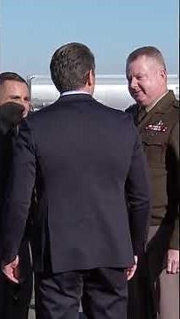 War Secretary Pete Hegseth Arrives In Huntsville, Alabama, To Visit New U.S. Space Command HQ