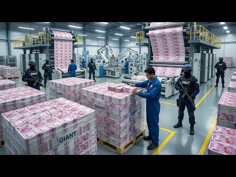 Inside the Indian Rupee Factory: How India Produces Its National Currency (Full Process)